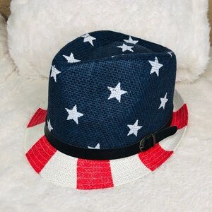 American Flag Fedora